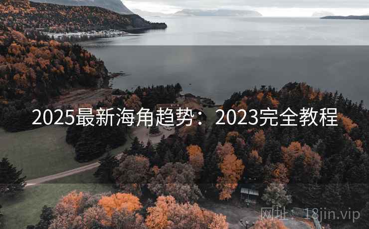 2025最新海角趋势：2023完全教程
