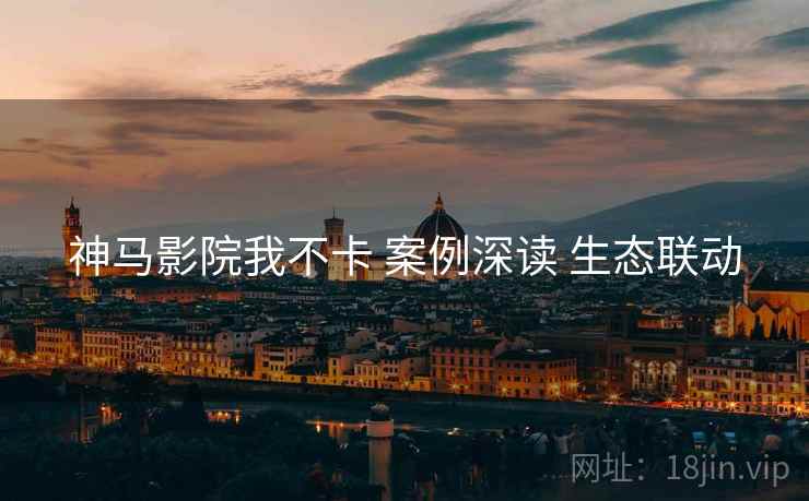 神马影院我不卡 案例深读 生态联动