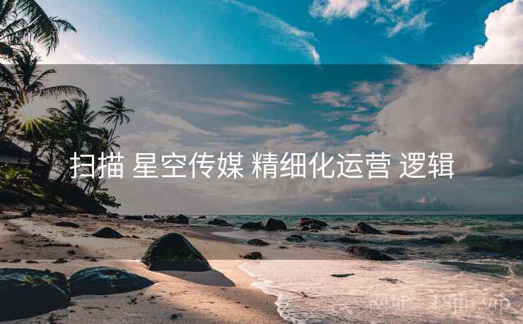 扫描 星空传媒 精细化运营 逻辑