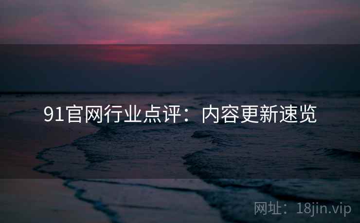 91官网行业点评：内容更新速览