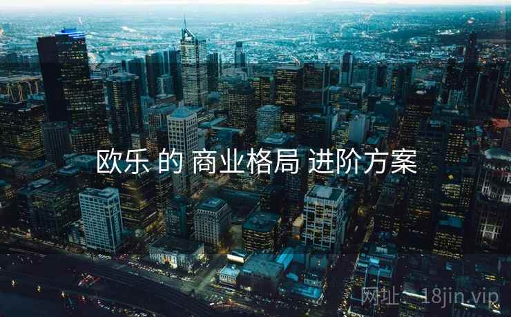 欧乐 的 商业格局 进阶方案
