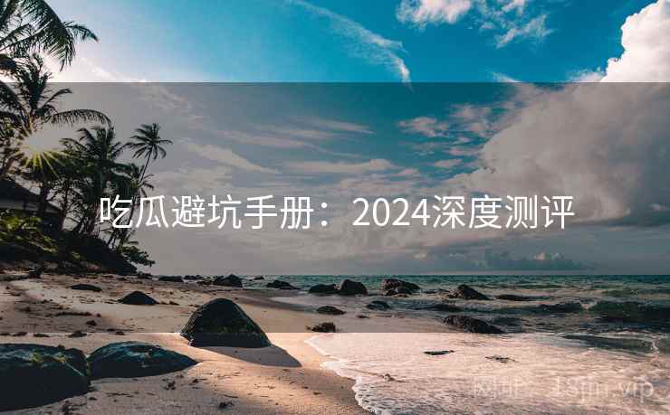 吃瓜避坑手册：2024深度测评